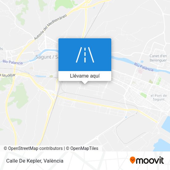 Mapa Calle De Kepler