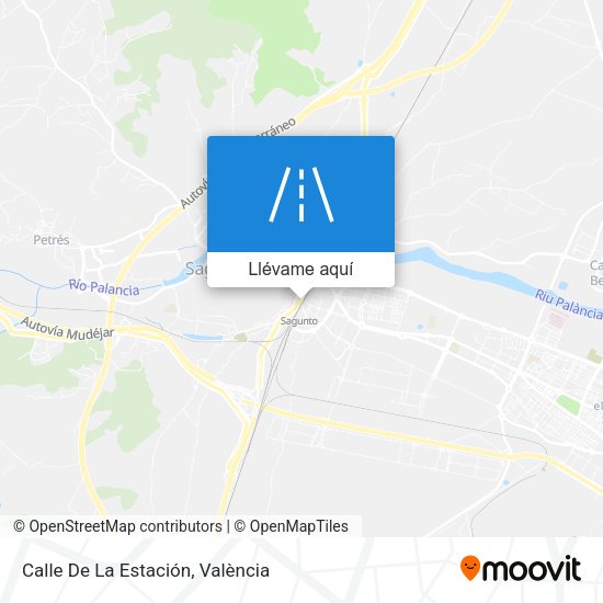 Mapa Calle De La Estación