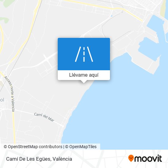 Mapa Camí De Les Egües