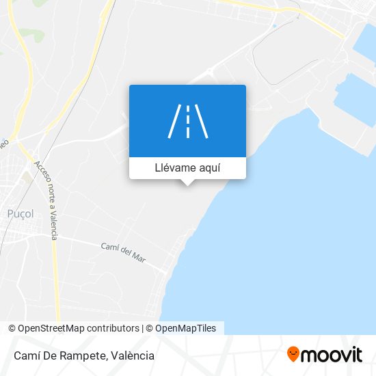 Mapa Camí De Rampete