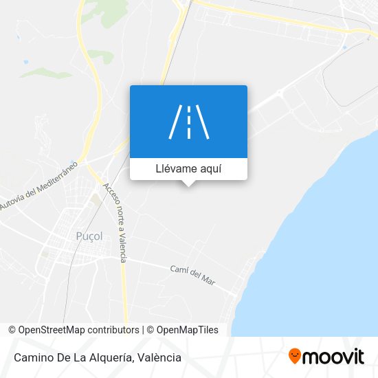 Mapa Camino De La Alquería