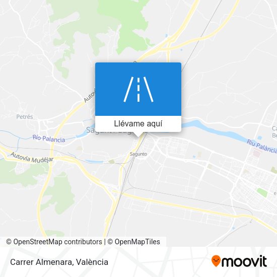 Mapa Carrer Almenara