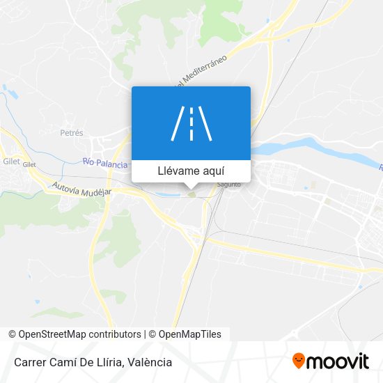 Mapa Carrer Camí De Llíria