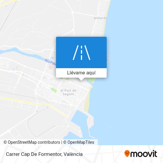 Mapa Carrer Cap De Formentor