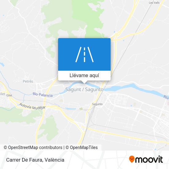Mapa Carrer De Faura