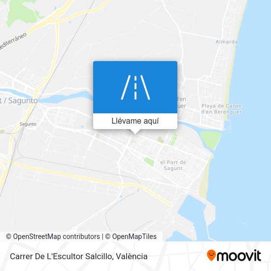 Mapa Carrer De L'Escultor Salcillo