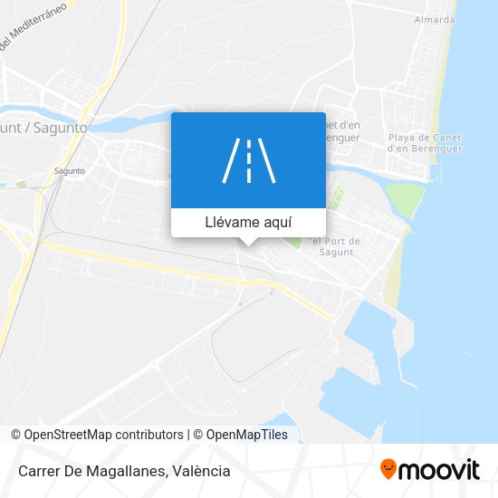 Mapa Carrer De Magallanes