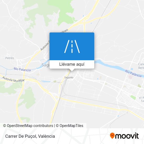 Mapa Carrer De Puçol