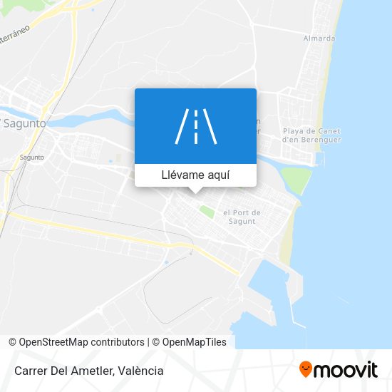 Mapa Carrer Del Ametler
