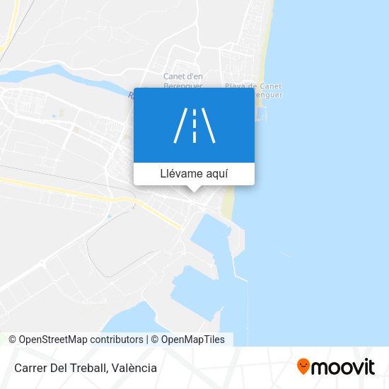 Mapa Carrer Del Treball