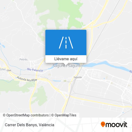 Mapa Carrer Dels Banys