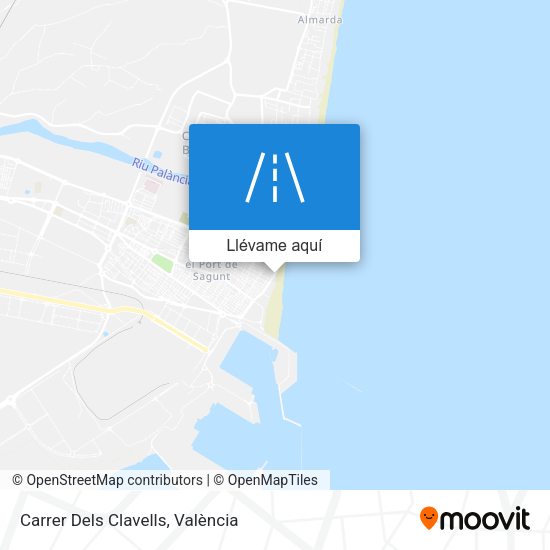 Mapa Carrer Dels Clavells