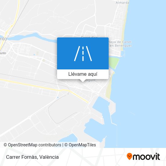 Mapa Carrer Fornàs