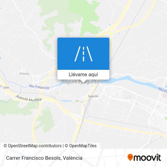 Mapa Carrer Francisco Besols