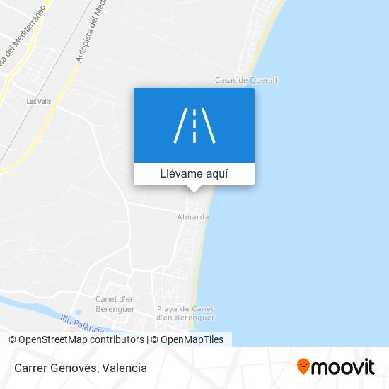 Mapa Carrer Genovés