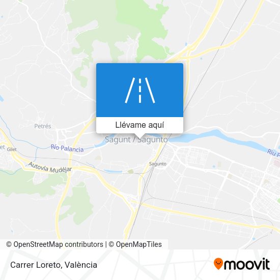 Mapa Carrer Loreto