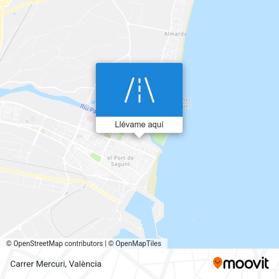 Mapa Carrer Mercuri