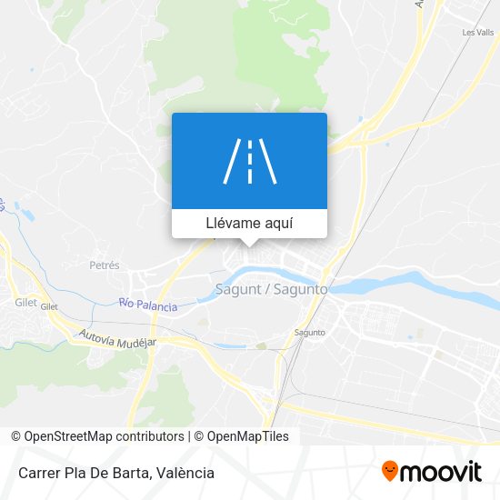Mapa Carrer Pla De Barta