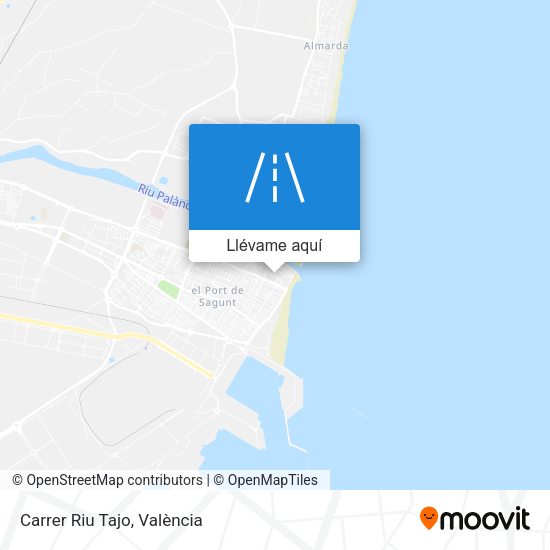 Mapa Carrer Riu Tajo