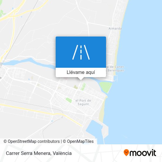 Mapa Carrer Serra Menera