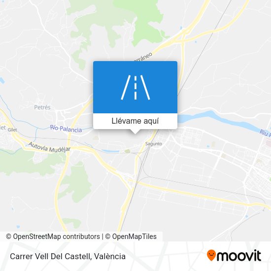 Mapa Carrer Vell Del Castell