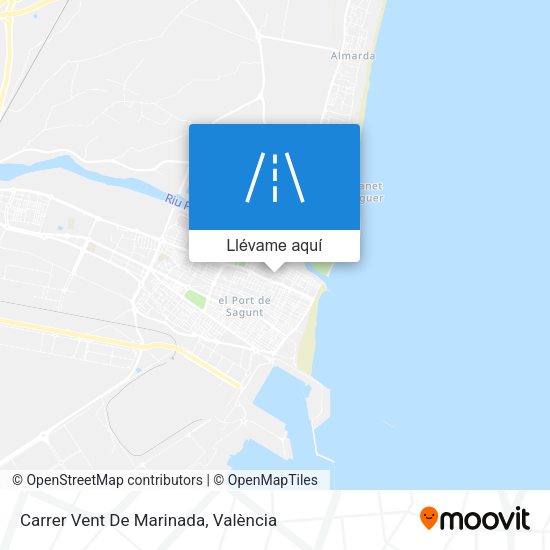 Mapa Carrer Vent De Marinada