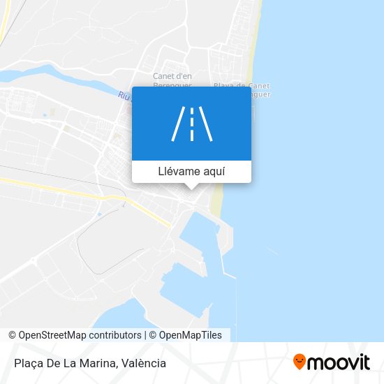 Mapa Plaça De La Marina