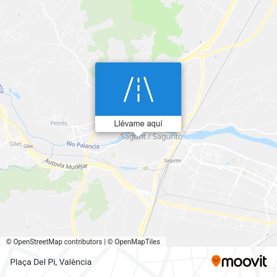Mapa Plaça Del Pi
