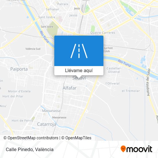 Mapa Calle Pinedo
