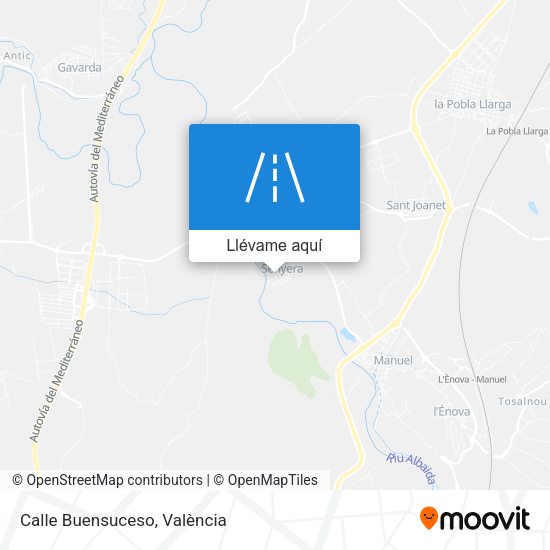 Mapa Calle Buensuceso