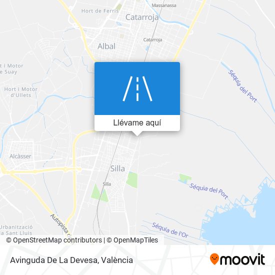 Mapa Avinguda De La Devesa