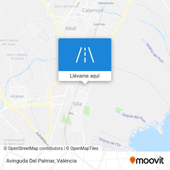 Mapa Avinguda Del Palmar