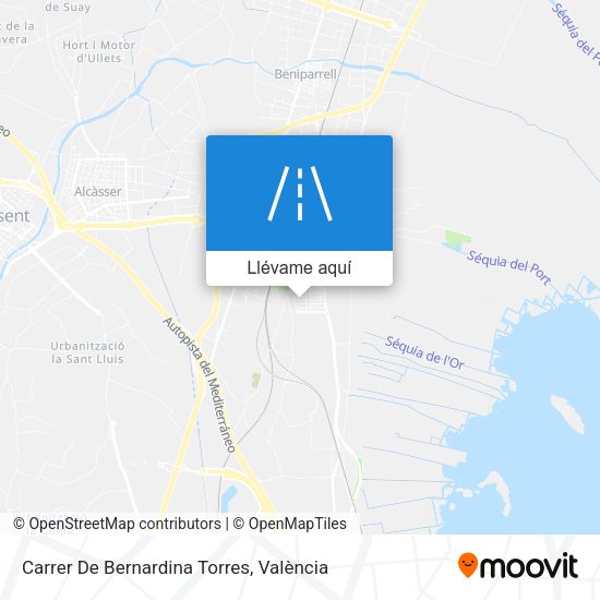 Mapa Carrer De Bernardina Torres