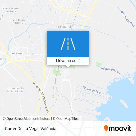 Mapa Carrer De La Vega