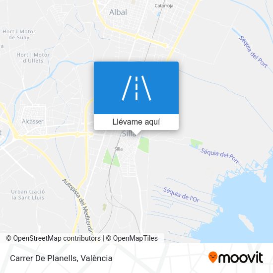 Mapa Carrer De Planells