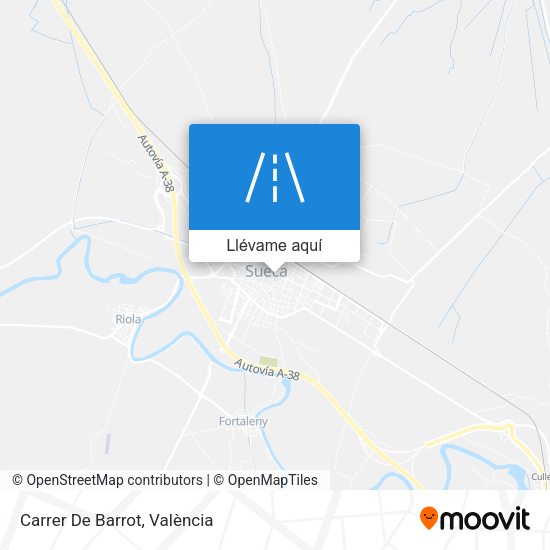 Mapa Carrer De Barrot