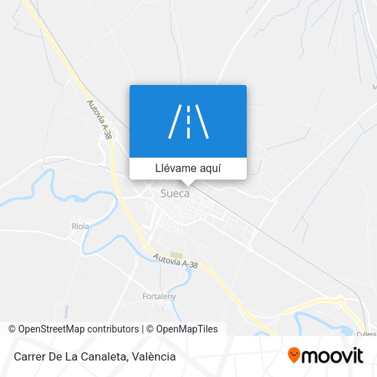 Mapa Carrer De La Canaleta