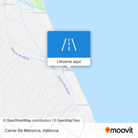 Mapa Carrer De Menorca
