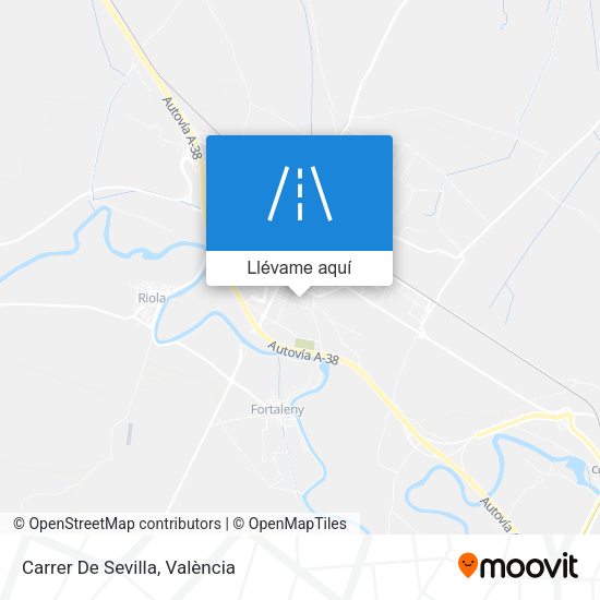 Mapa Carrer De Sevilla