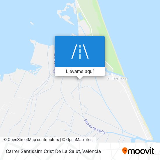 Mapa Carrer Santissim Crist De La Salut