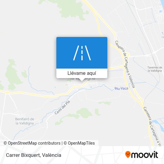 Mapa Carrer Bixquert