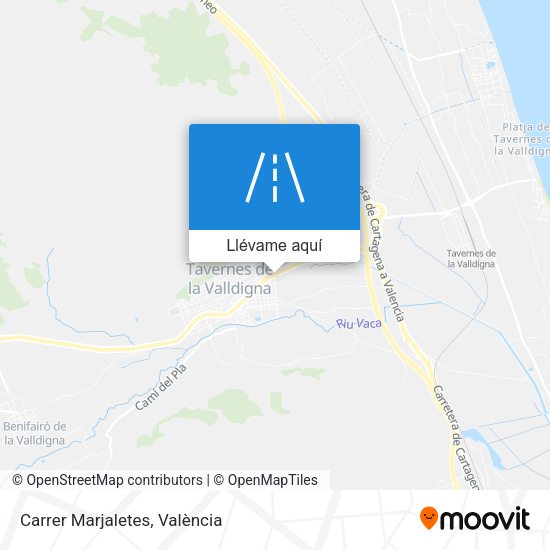 Mapa Carrer Marjaletes