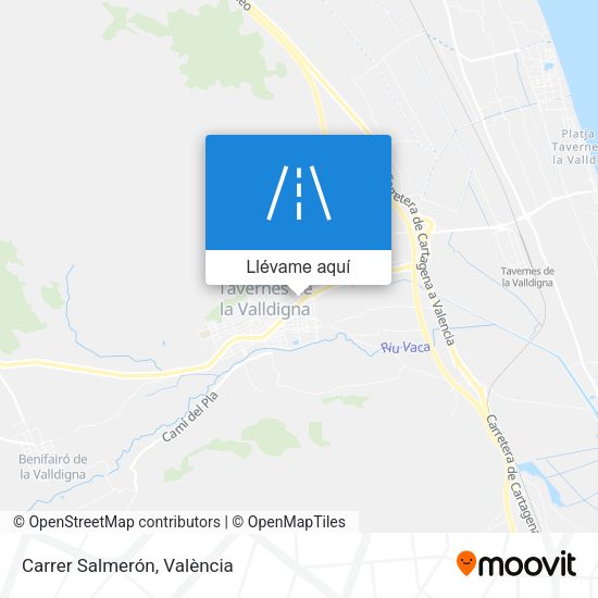 Mapa Carrer Salmerón