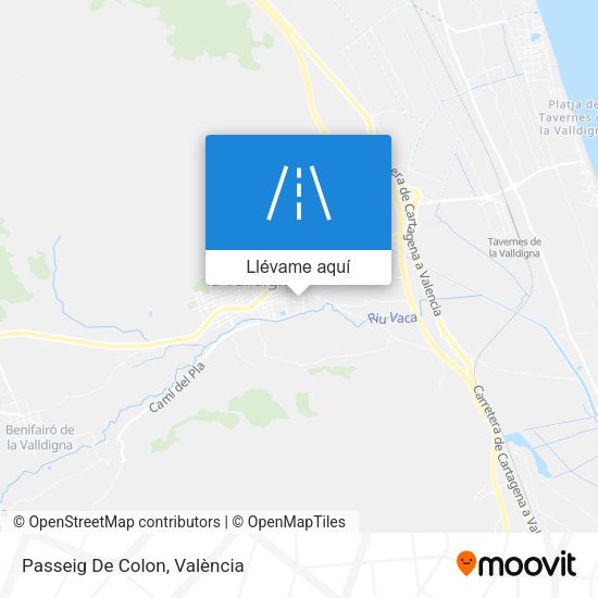 Mapa Passeig De Colon