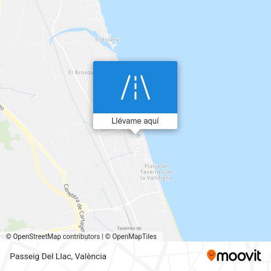 Mapa Passeig Del Llac