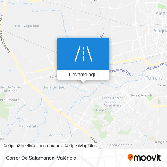 Mapa Carrer De Salamanca