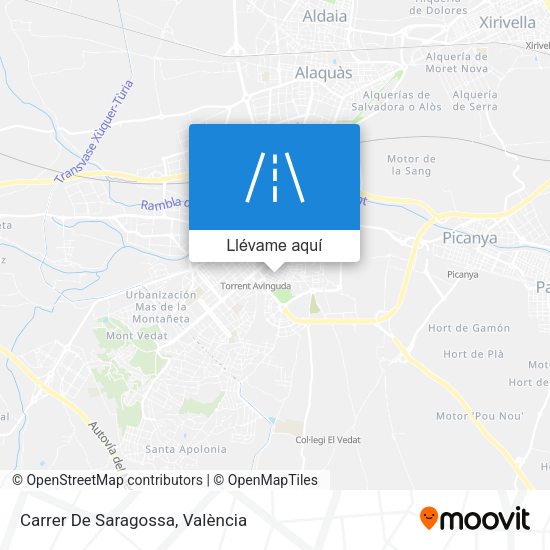 Mapa Carrer De Saragossa