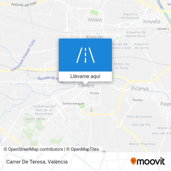 Mapa Carrer De Teresa