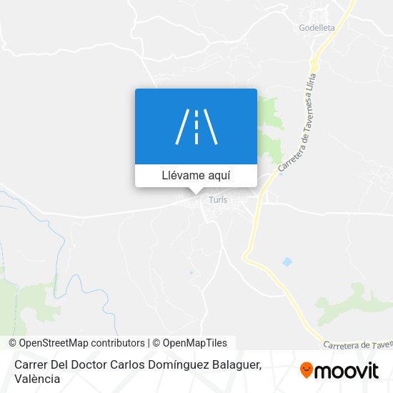 Mapa Carrer Del Doctor Carlos Domínguez Balaguer
