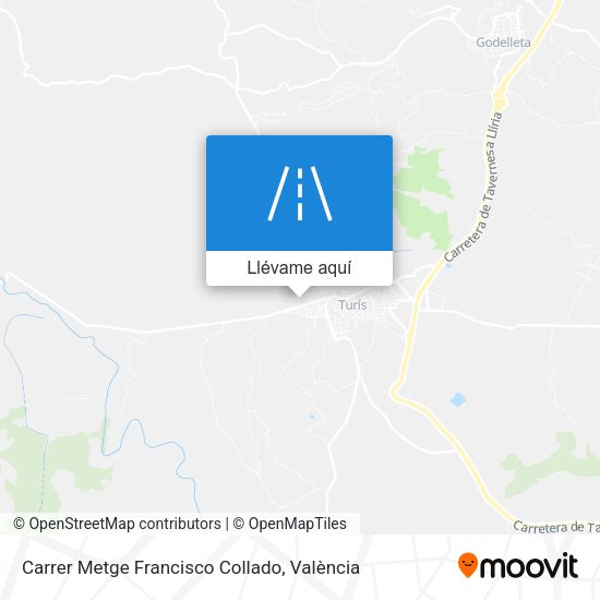Mapa Carrer Metge Francisco Collado